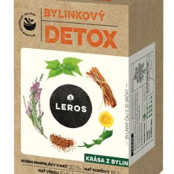 LEROS Bylinkový Detox 20 x 1.5 g