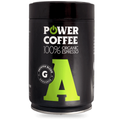 POWERLOGY Power Coffee Organic Espresso BIO Grounded 250 g
