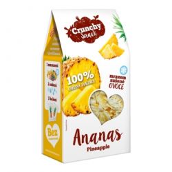 Crunchy Snack, mrazom sušený Ananás, 20g