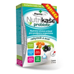NUTRIKAŠA Probiotic rakytník a ACAI 3 x 60g