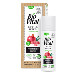 Certifikované Bio liftingové sérum na tvár a krk 45+ BioVital DeBa 30 ml