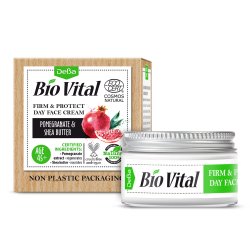 Certifikovaný Bio spevňujúci a ochranný krém na tvár 45+ BioVital DeBa 50 ml