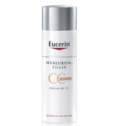 EUCERIN Hyaluron-filler CC krém stredne tmavý 50 ml