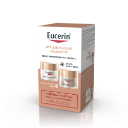 EUCERIN Hyaluron-filler elasticity krémy denný 50 ml + nočný 50 ml