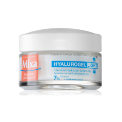 MIXA Hyalurogel light intenzívna hydratačná starostlivosť na tvár 50 ml