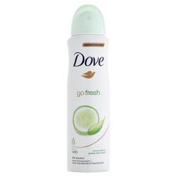 Dove Antiperspirant v spreji Go Fresh s vôňou uhorky a zeleného čaju (Cucumber & Green Tea Scent) 250 ml