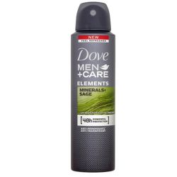 Dove Dezodorant v spreji pre mužov Elements Mineral s & Sage Men + Care 150 ml