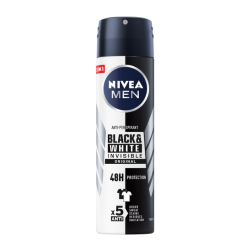 NIVEA Antiperspirant sprej pre mužov Black & White 150 ml