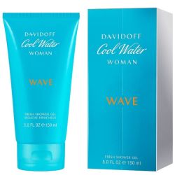 Davidoff Cool Water Wave Woman - sprchový gél 150 ml