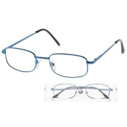AMERICAN WAY okuliare na čítanie modré +2,50 v etui 1 kus