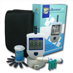 Visgeneer Glukometer eBsensor set + 50 prúžkov