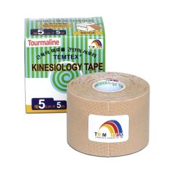 TEMTEX Kinesology tape tourmaline 5 cm x 5 cm 1 kus