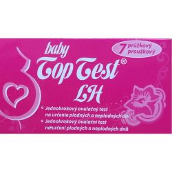 BABY TOP Test LH ovulačný 7 prúžkový 7 kusov