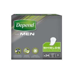 DEPEND For men light inkontinenčné vložky pre mužov 24 kusov
