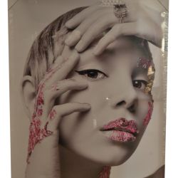 Obraz žena - ružový 60x80cm