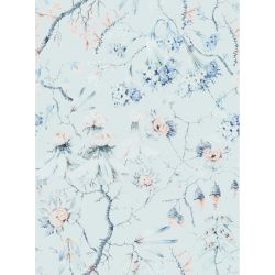 MINDTHEGAP Grandma'S Tapestry Skylight, svetlomodrá/šedá/farebná skupina modrá