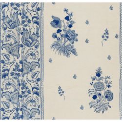 MINDTHEGAP Korond Floral Indigo, modrá/béžová/farebná skupina modrá