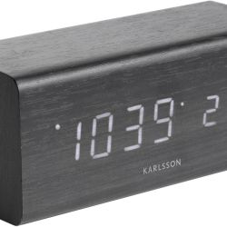 Karlsson Designový LED budík - hodiny KA5652BK