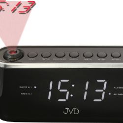 Projekčný budík do siete s rádiom, JVD SB97.3