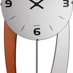 Dizajnové kyvadlové nástenné hodiny JVD NS15021/ 41, 58cm
