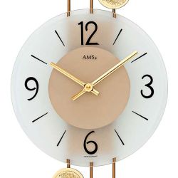 Dizajnové nástenné hodiny 9439 AMS 47cm