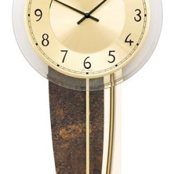 Dizajnové nástenné kyvadlové hodiny 7453 AMS 67cm