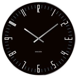 Nástenné hodiny KA4912 Karlsson XL Slim Index, 60 cm