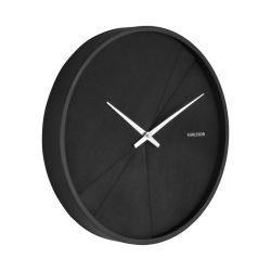 Nástenné hodiny Karlsson KA5849, čierna 30cm