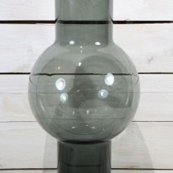 Sklenená váza - zelená (v. 38,5 cm, p. 20 cm)