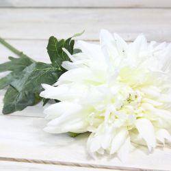 Umelá chryzantéma - biela (v. 74 cm)