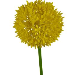 Umelý kvet - fuchsia - žltá 65cm