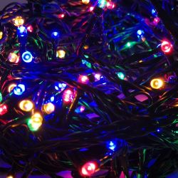 Kobi LED Vonkajšia vianočná reťaz 100xLED/8 funkcií 13m IP44 multicolor