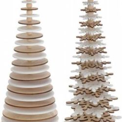 Kinekus Dekorácia stromček vianočný 40 cm, natural xxx