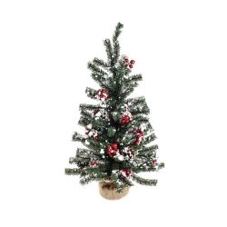 ABC Umelý Vianočný stromček so šiškami a bubuľkami, 61 cm