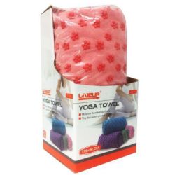 Uterák na yogu LIVEUP LS3752 - ružový