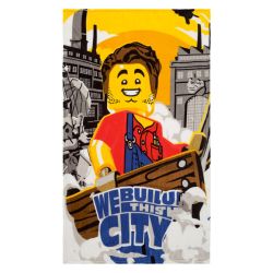 Hebká deka, 100 x 150 cm (LEGO City/pestrá)