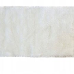 AKCIA - Skladom - Biele rúno - imitácia ovčej kožušiny 120x170cm