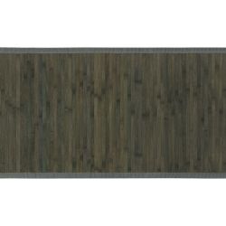 Livarno Home Bambusový koberec, 57 x 130 cm (sivá)