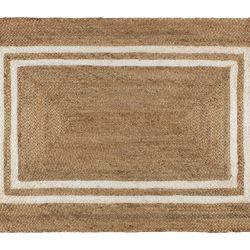 Livarno Home Jutový koberec 80 x 120 cm/Ø 100 cm (obdĺžnik 80 x 120 cm)