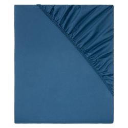 Livarno Home Napínacia plachta Renforcé, 140 – 160 x 200 cm (modrá)