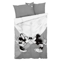 Posteľná bielizeň, 140 x 200 cm (Minnie & Mickey Mouse)