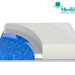 Mediflow Vodný vankúš s pamäťovou penou (40 x 80 cm)