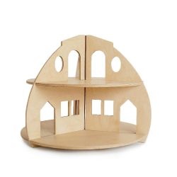 MY MINI HOME Montessori drevený domček Rotunda, breza