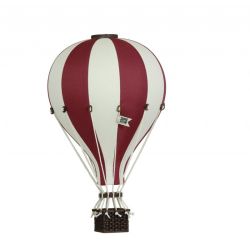 Dadaboom.sk Dekoračný teplovzdušný balón- bordová - S-28cm x 16cm