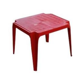 Kinekus Stôl plastový, BABY, červený