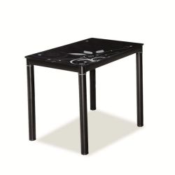 Expedo Jedálenský stôl DOM, 75x60x80, čierna