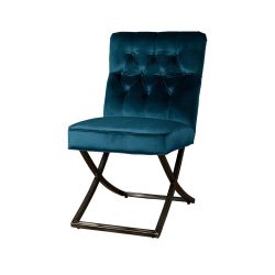 MOOD SELECTION Bolton stolička, zeleno-modrá