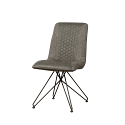 MOOD SELECTION Capri stolička HU 0010, šedo-čierna