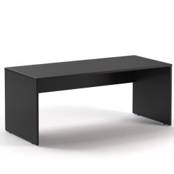 DREVONA33 Kancelársky stôl LUTZ 180x80 čierna
