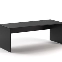 DREVONA33 Kancelársky stôl LUTZ 200x80 čierny